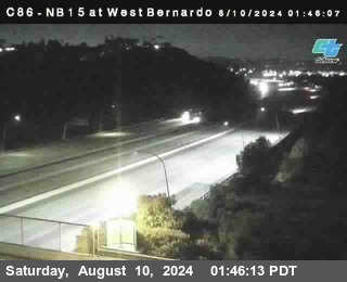 NB 15 at West Bernardo Dr./ Pomerdo