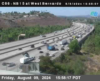 NB 15 at West Bernardo Dr./ Pomerdo