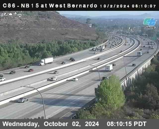 NB 15 at West Bernardo Dr./ Pomerdo