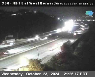 NB 15 at West Bernardo Dr./ Pomerdo