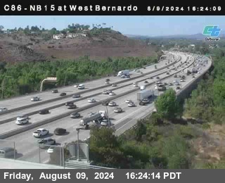 NB 15 at West Bernardo Dr./ Pomerdo