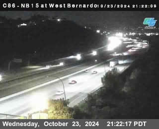 NB 15 at West Bernardo Dr./ Pomerdo