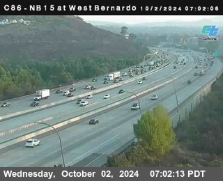 NB 15 at West Bernardo Dr./ Pomerdo