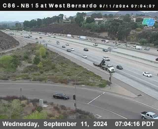 NB 15 at West Bernardo Dr./ Pomerdo