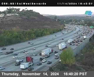 NB 15 at West Bernardo Dr./ Pomerdo