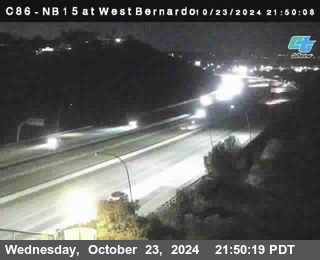 NB 15 at West Bernardo Dr./ Pomerdo