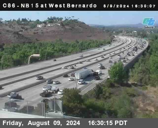 NB 15 at West Bernardo Dr./ Pomerdo