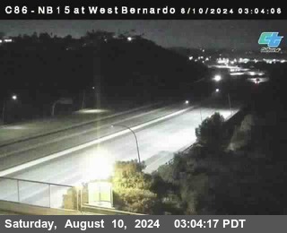 NB 15 at West Bernardo Dr./ Pomerdo