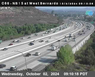 NB 15 at West Bernardo Dr./ Pomerdo