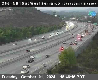 NB 15 at West Bernardo Dr./ Pomerdo