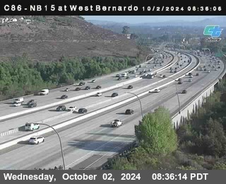 NB 15 at West Bernardo Dr./ Pomerdo