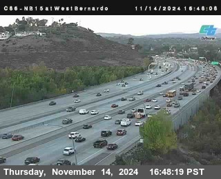 NB 15 at West Bernardo Dr./ Pomerdo