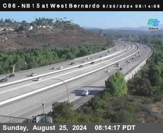 NB 15 at West Bernardo Dr./ Pomerdo