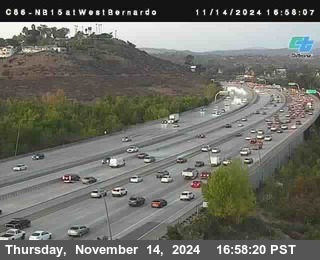 NB 15 at West Bernardo Dr./ Pomerdo