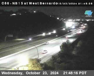 NB 15 at West Bernardo Dr./ Pomerdo