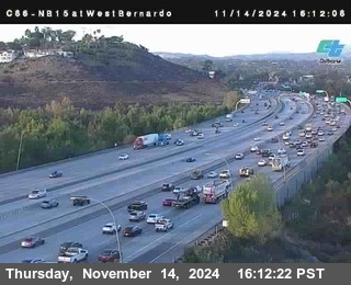 NB 15 at West Bernardo Dr./ Pomerdo