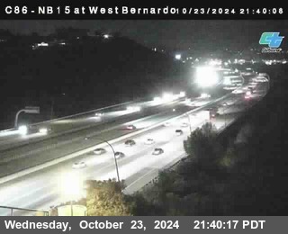 NB 15 at West Bernardo Dr./ Pomerdo