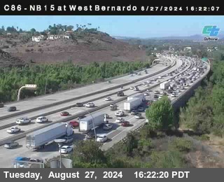 NB 15 at West Bernardo Dr./ Pomerdo