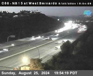 NB 15 at West Bernardo Dr./ Pomerdo