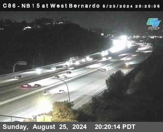 NB 15 at West Bernardo Dr./ Pomerdo