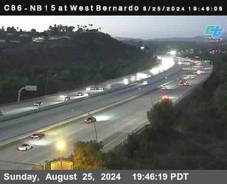 NB 15 at West Bernardo Dr./ Pomerdo