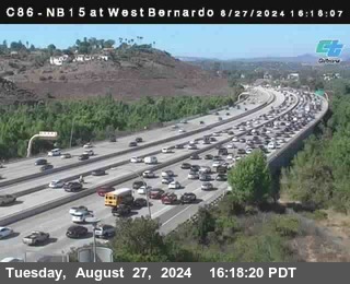 NB 15 at West Bernardo Dr./ Pomerdo