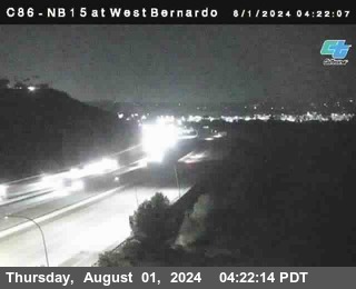 NB 15 at West Bernardo Dr./ Pomerdo