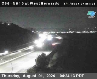 NB 15 at West Bernardo Dr./ Pomerdo