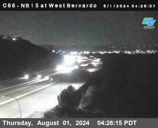 NB 15 at West Bernardo Dr./ Pomerdo