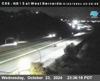 NB 15 at West Bernardo Dr./ Pomerdo