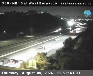 NB 15 at West Bernardo Dr./ Pomerdo