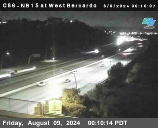 NB 15 at West Bernardo Dr./ Pomerdo