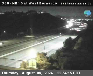 NB 15 at West Bernardo Dr./ Pomerdo