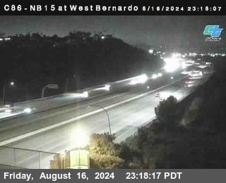 NB 15 at West Bernardo Dr./ Pomerdo