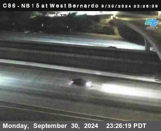 NB 15 at West Bernardo Dr./ Pomerdo