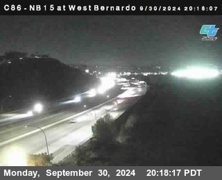 NB 15 at West Bernardo Dr./ Pomerdo