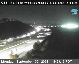 NB 15 at West Bernardo Dr./ Pomerdo