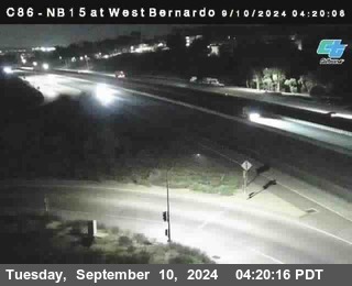 NB 15 at West Bernardo Dr./ Pomerdo