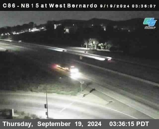 NB 15 at West Bernardo Dr./ Pomerdo