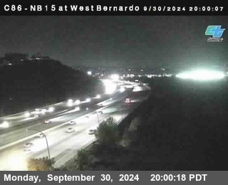 NB 15 at West Bernardo Dr./ Pomerdo