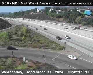 NB 15 at West Bernardo Dr./ Pomerdo