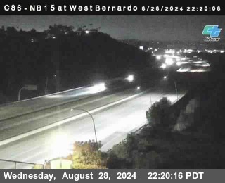 NB 15 at West Bernardo Dr./ Pomerdo