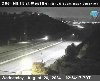 NB 15 at West Bernardo Dr./ Pomerdo