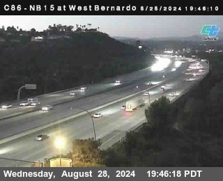 NB 15 at West Bernardo Dr./ Pomerdo