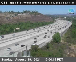 NB 15 at West Bernardo Dr./ Pomerdo