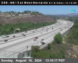 NB 15 at West Bernardo Dr./ Pomerdo