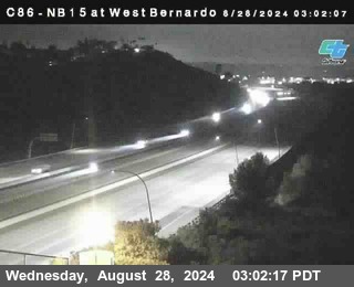 NB 15 at West Bernardo Dr./ Pomerdo