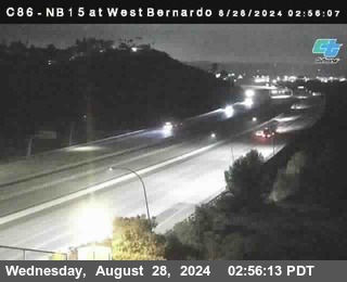 NB 15 at West Bernardo Dr./ Pomerdo