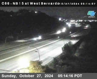 NB 15 at West Bernardo Dr./ Pomerdo