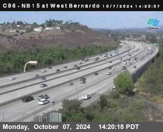 NB 15 at West Bernardo Dr./ Pomerdo